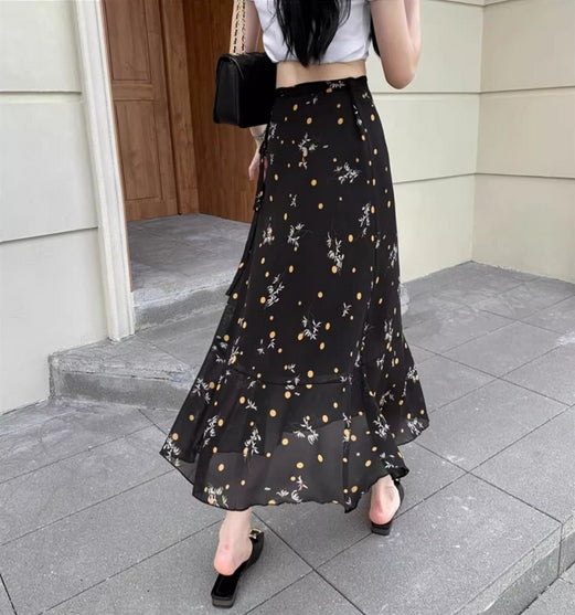 【Bottoms】ラップスカート W11480