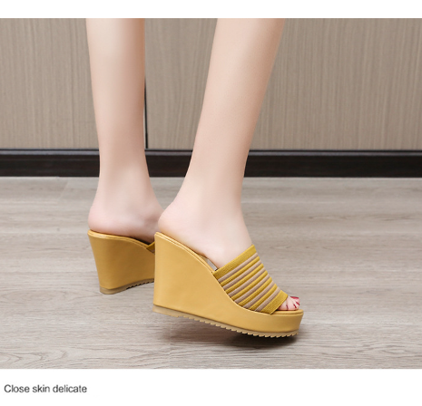 【Shoes】ウェッジヒールサンダル W11542