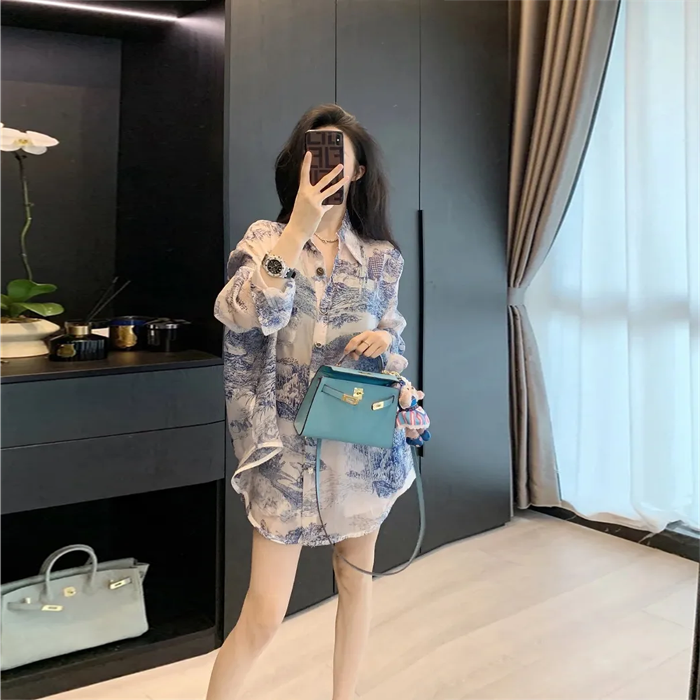 【Set】セットアップ シャツ + ショートパンツ Z6744