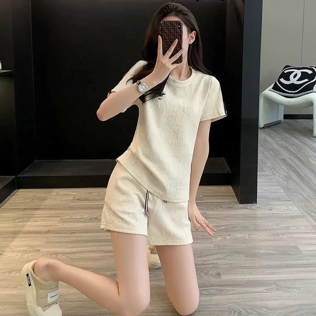 【Set】セットアップ Tシャツ +ショートパンツ Z6745