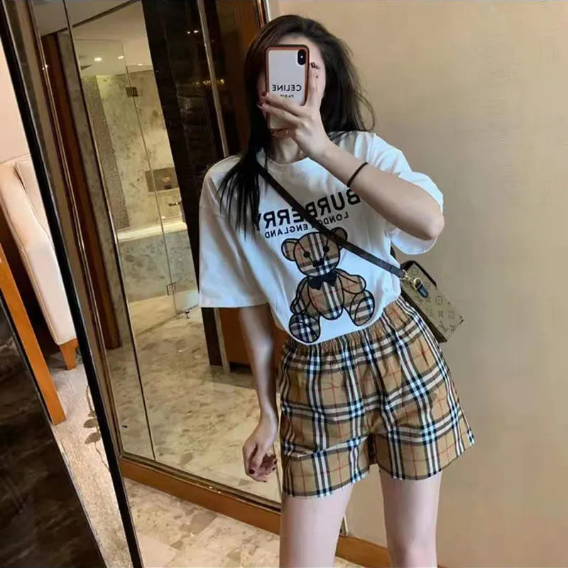 【Set】セットアップ Tシャツ + ショートパンツ Z6749