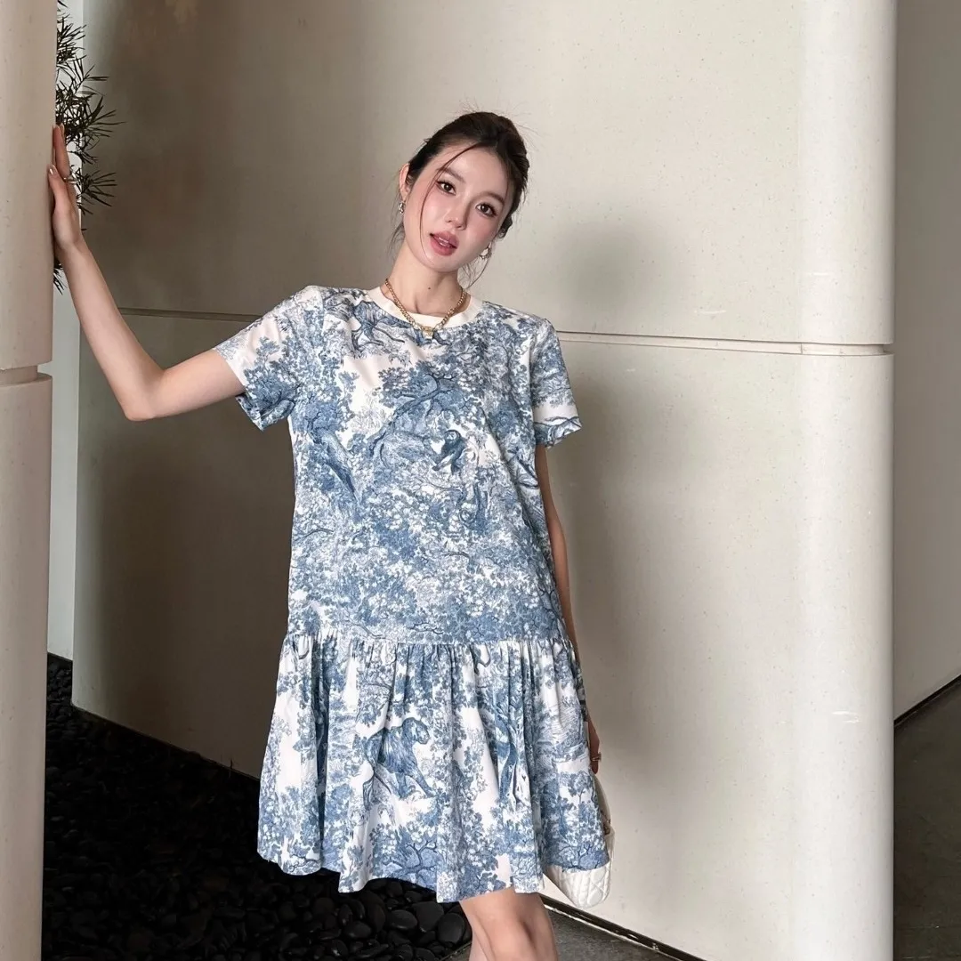 【Dress】きれいめ半袖デートワンピース Z6757
