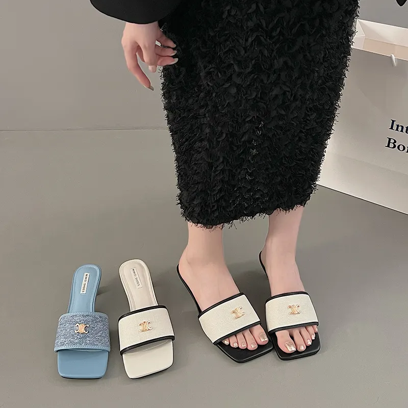 【Shoes】高見えスリッパ Z6759