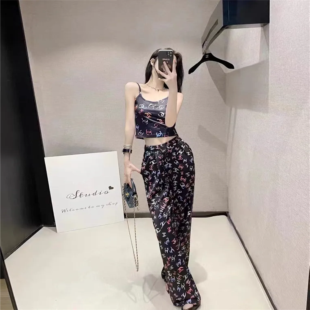 【Bottoms】涼感ワイドパンツ4色展開 Z6783