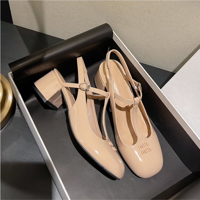【Shoes】5色展開PUサンダル W12718