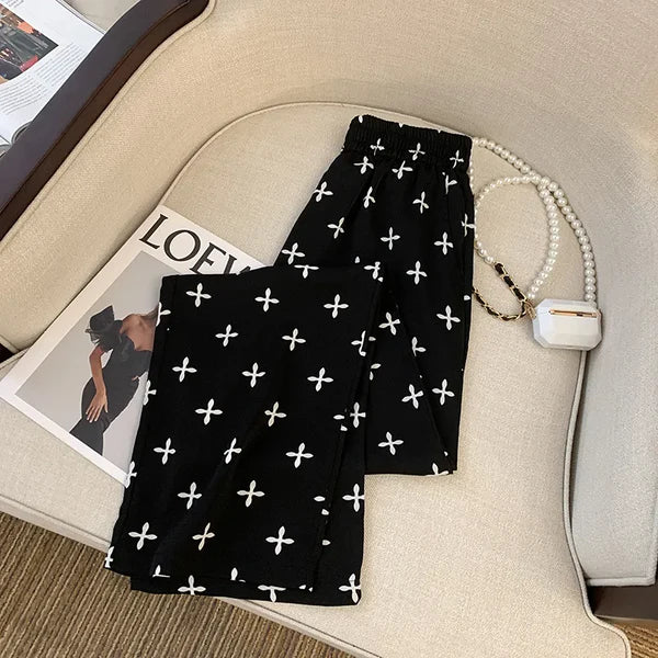 【Bottoms】着痩せガウチョパンツ W13905