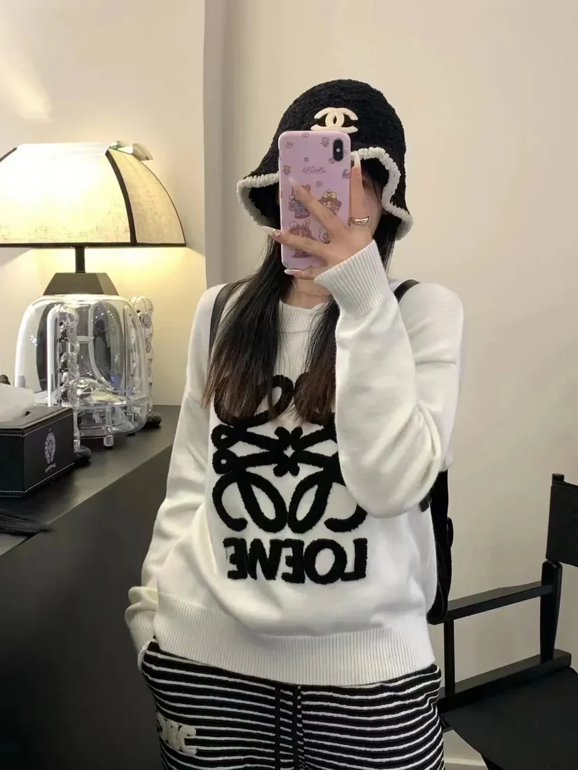 【Tops】2色展開ニット Z6984