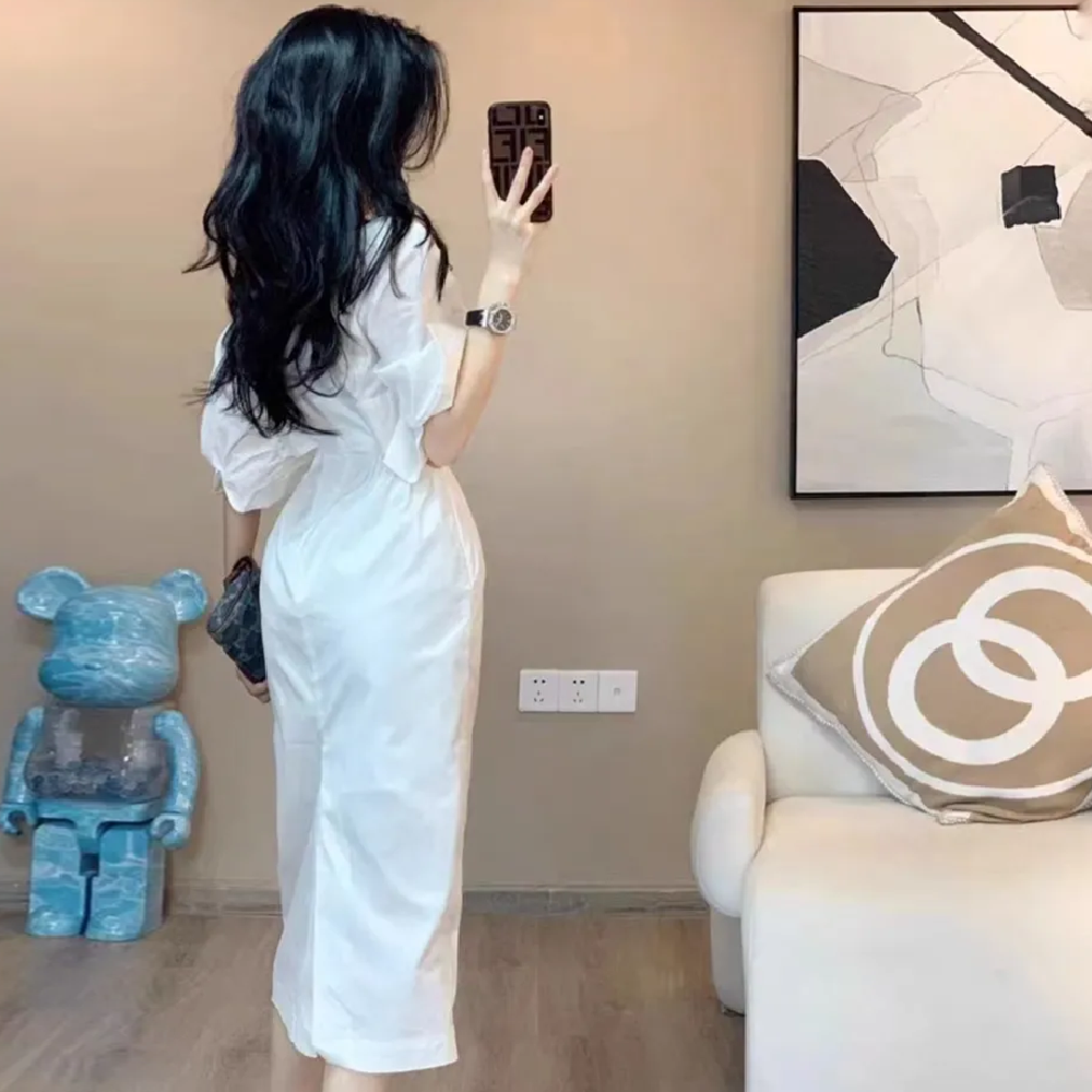 【Dress】人気シャツワンピース Z7095