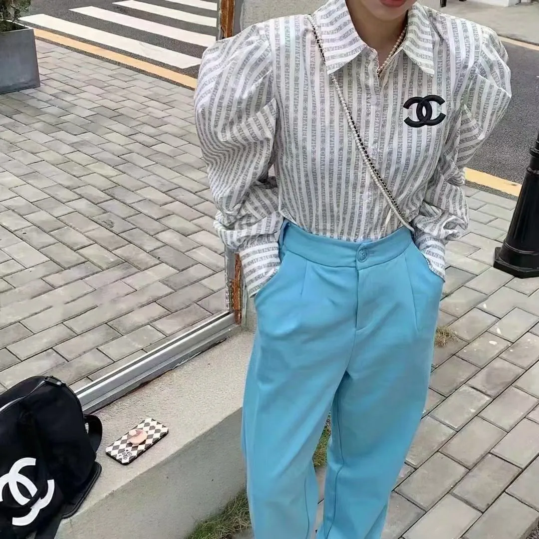 【Tops】春夏ゆったりシャツ Z7130