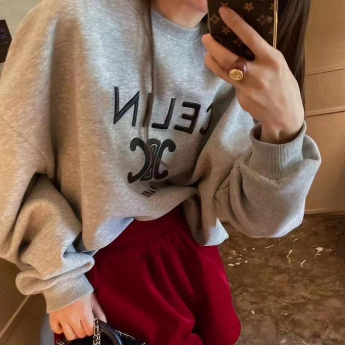 【Tops】厚手ゆったりプルオーバー Z7132