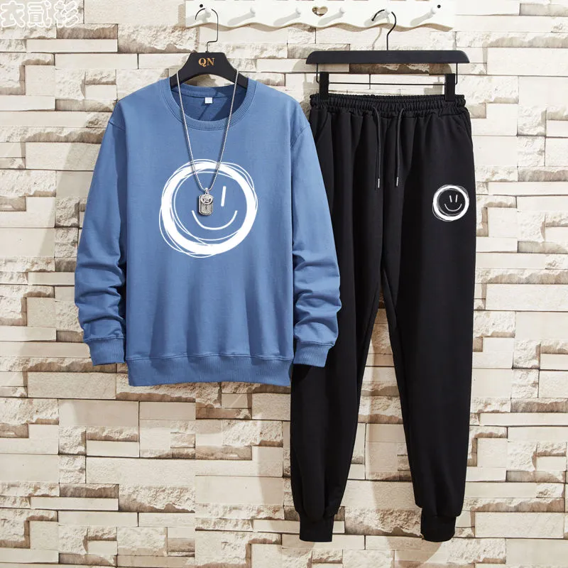 【Mens】メンズセット プルオーバー + パンツ Z7150