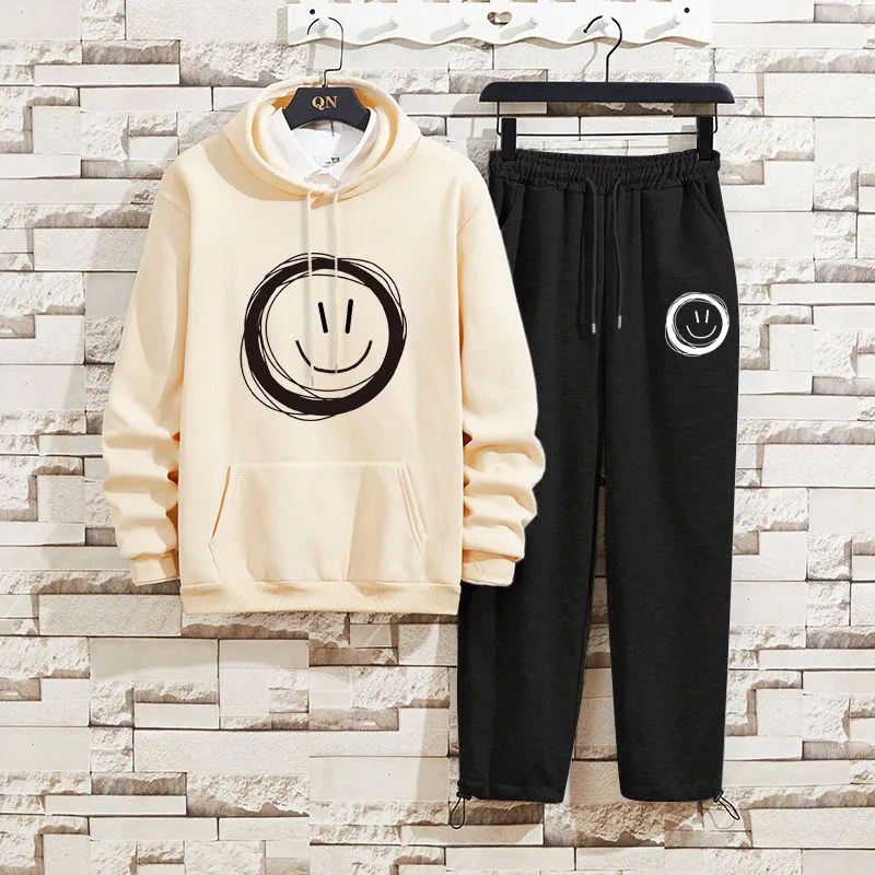 【Mens】メンズセット パーカー + パンツ Z7151