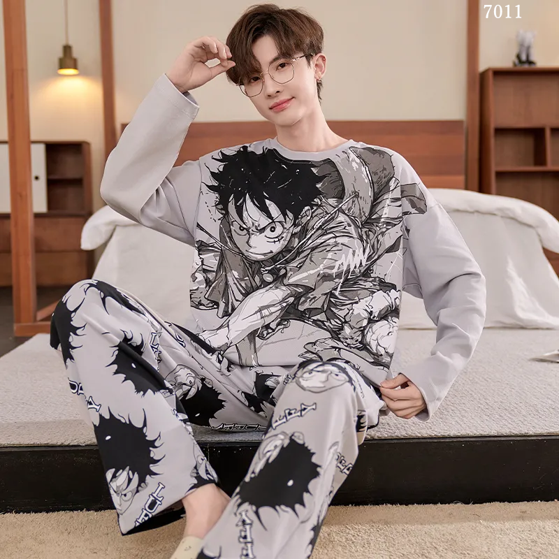 【Mens】メンズ春秋パジャマ Z7161