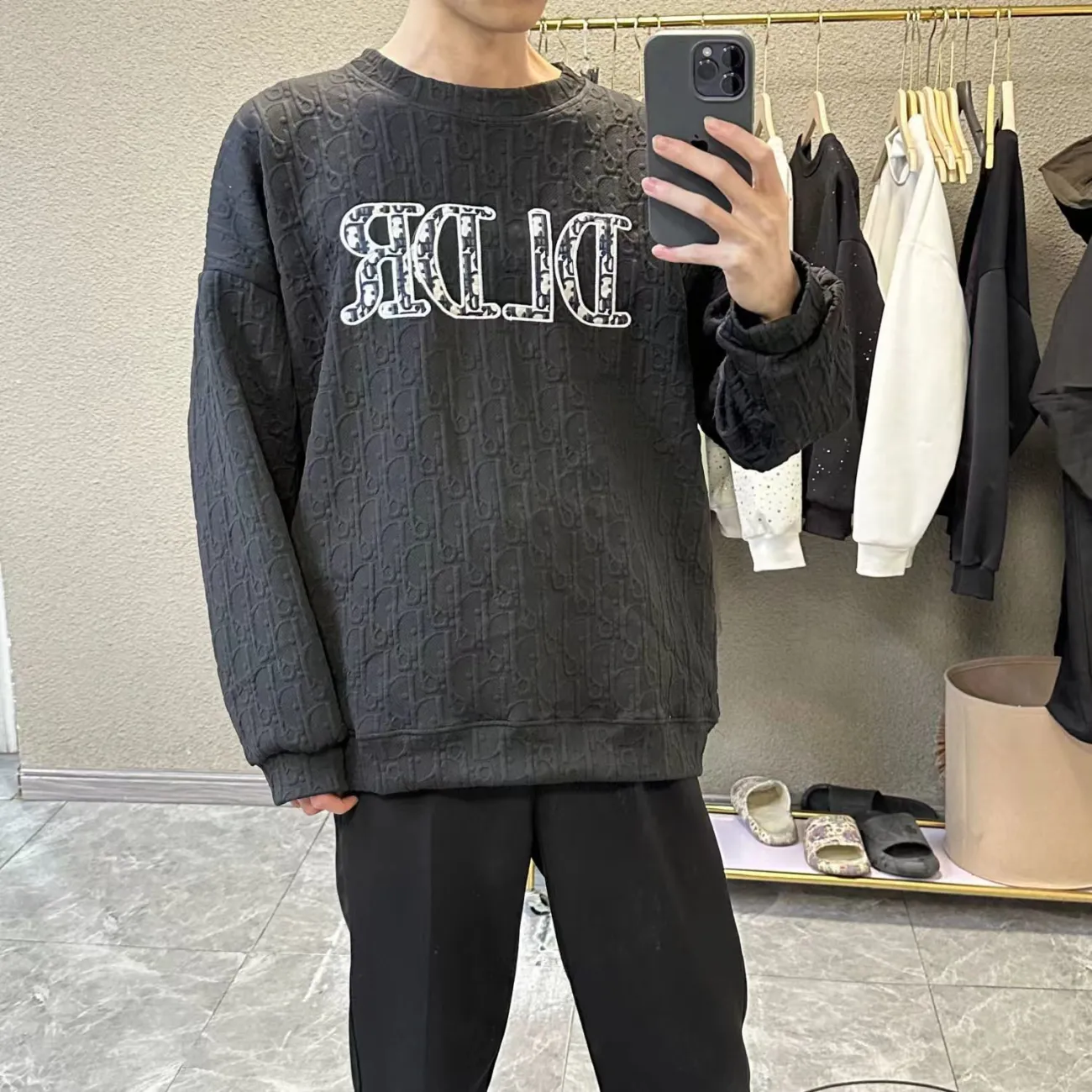 【Mens】春秋ゆったりプルオーバー Z7198