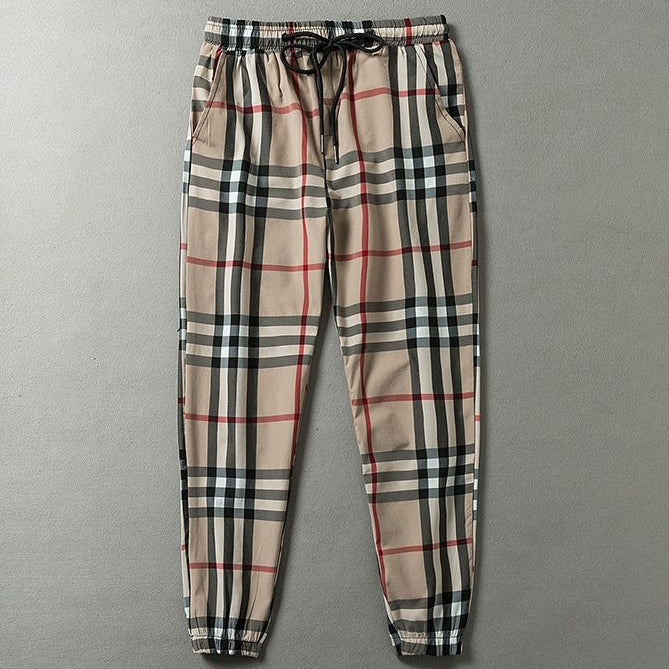 【Mens】チェック柄カジュアルパンツ Z7203