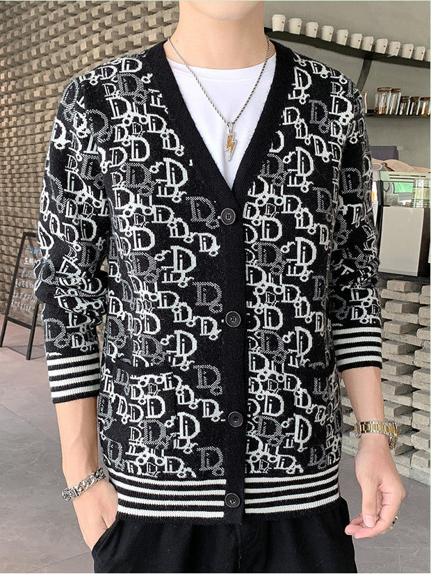 【Mens】高級感カーディガン Z7204