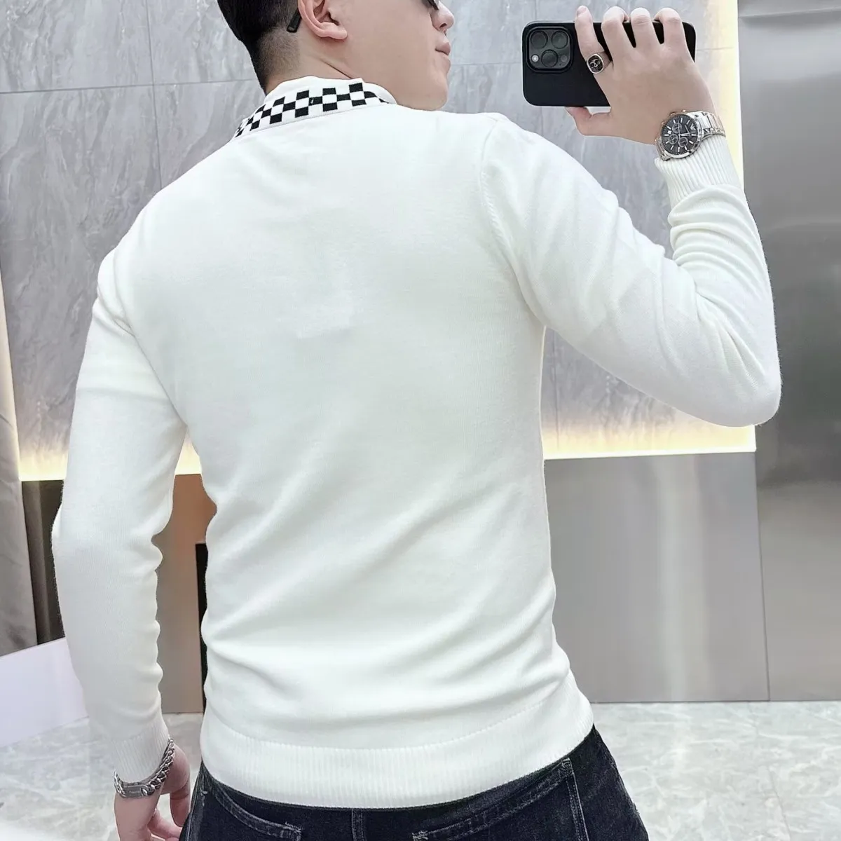 【Mens】2色カーディガン Z7205