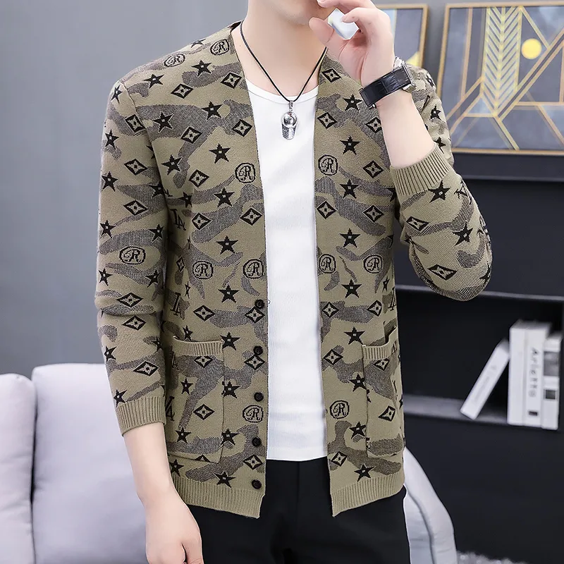 【Mens】2色展開カーディガン Z7212