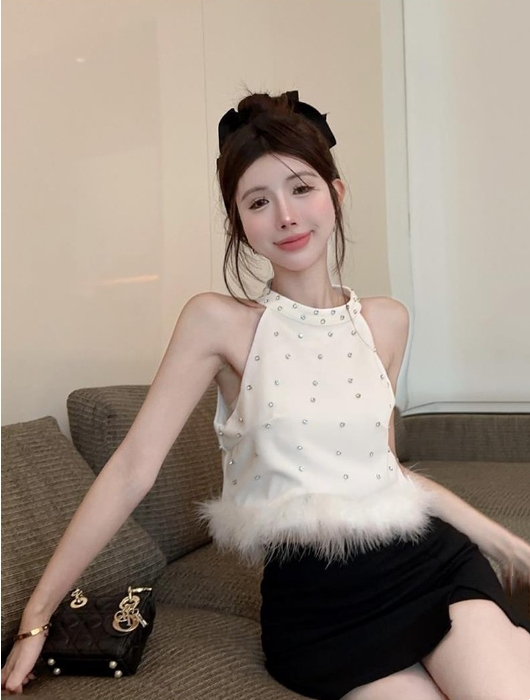 【Tops】ダイヤモンドタンクトップ W13565