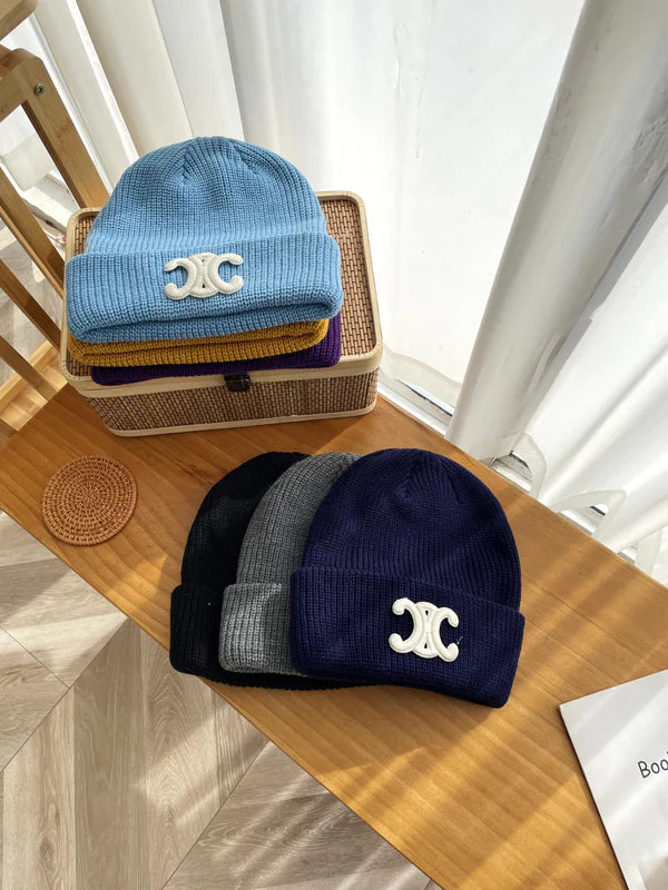 【雑貨】小顔効果ニット帽子 W13894