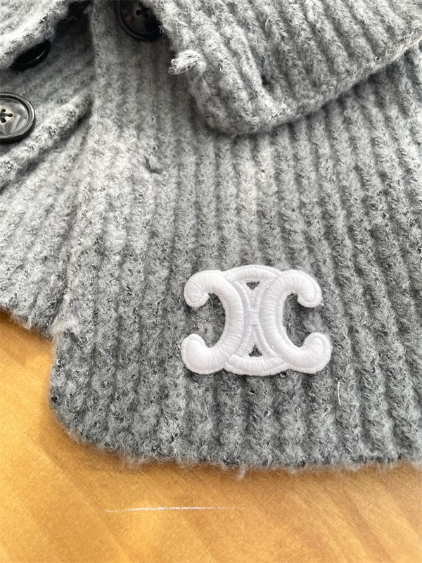 【雑貨】3色展開ニットスカーフ W13883