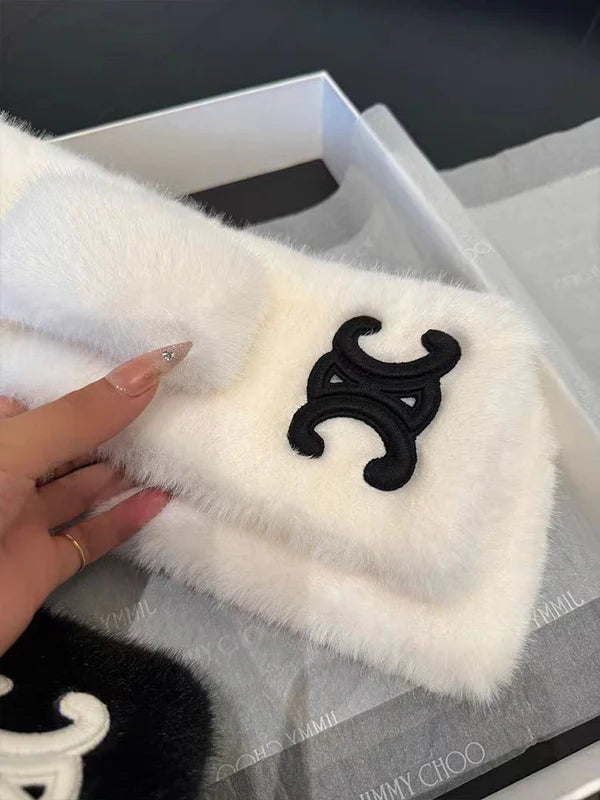 【雑貨】ファースカーフ W13881