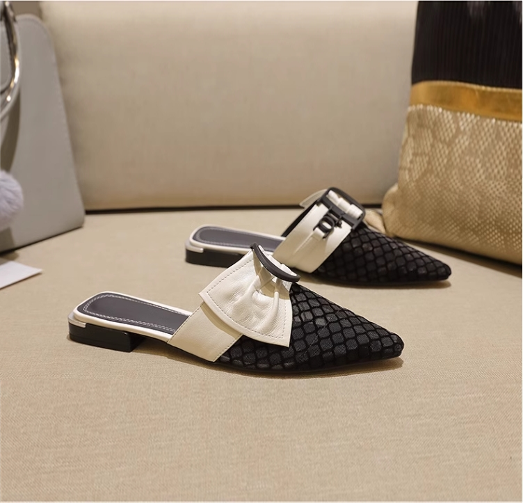 【Shoes】チュールスリッパ W13621
