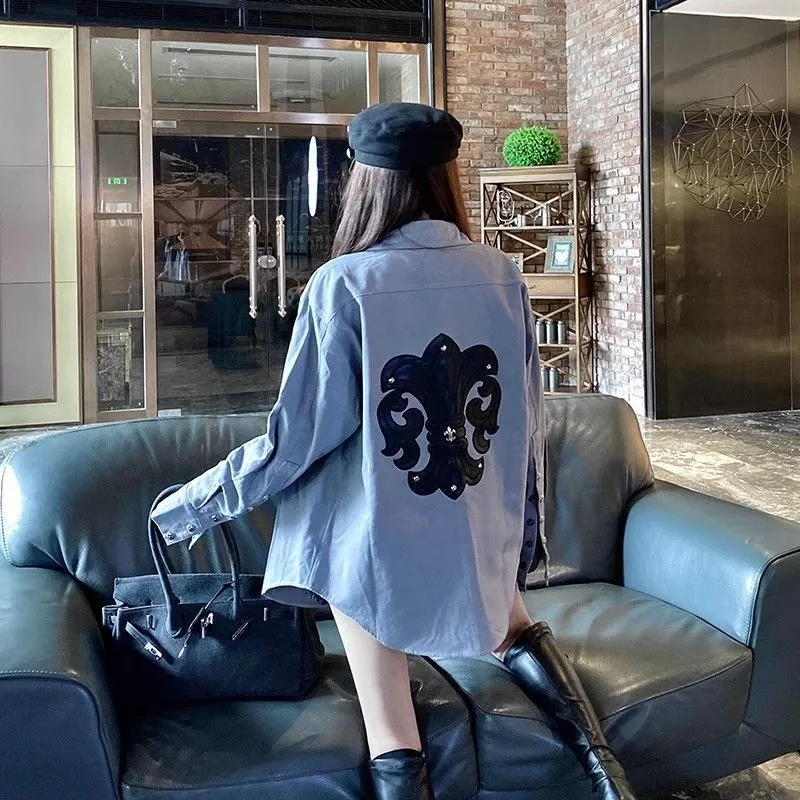 【Tops】ファッション春秋シャツ Z7399