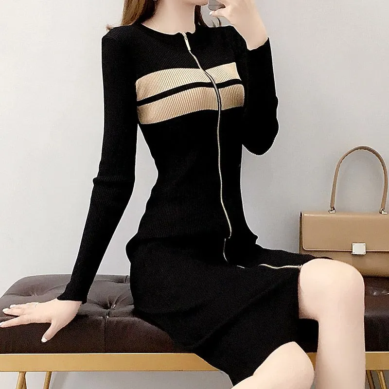 【Dress】タイトワンピース2色 Z7501
