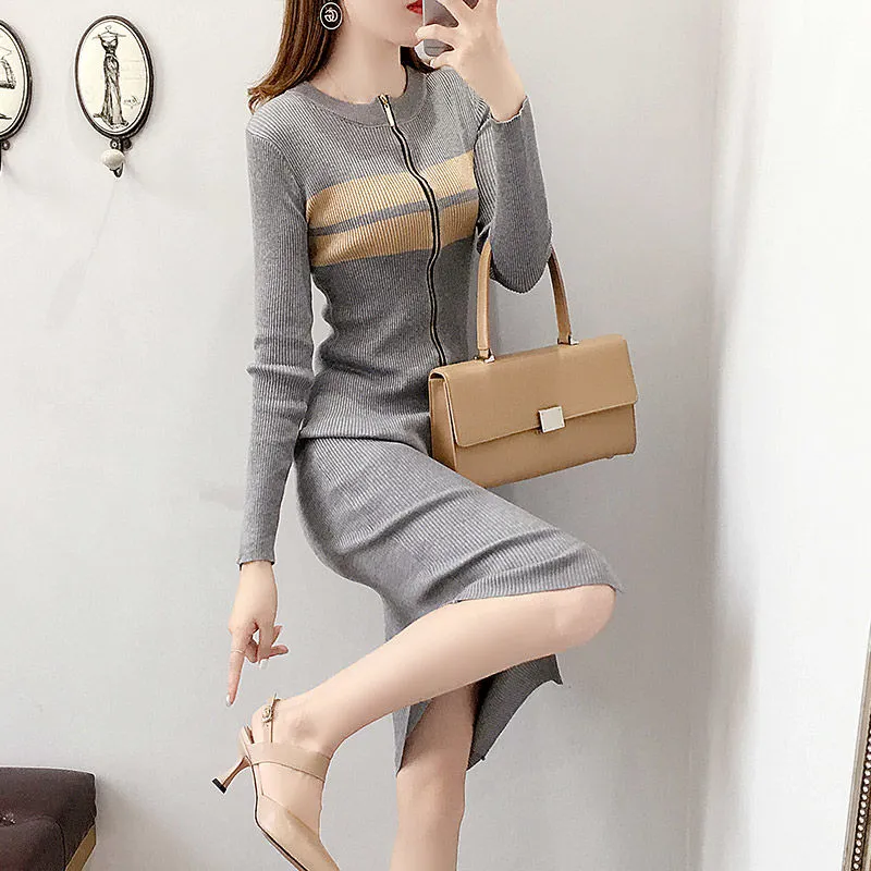 【Dress】タイトワンピース2色 Z7501