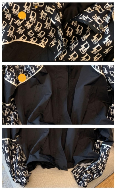 【Outer】プリントトレンチコート W13785