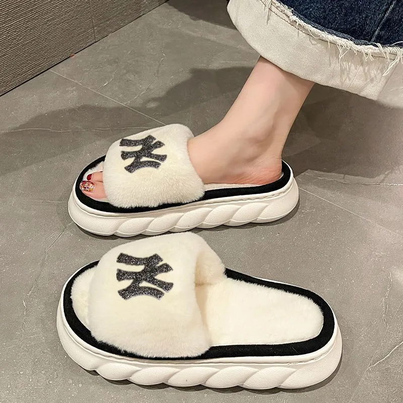 【Shoes】厚底スリッパ4色 Z7541