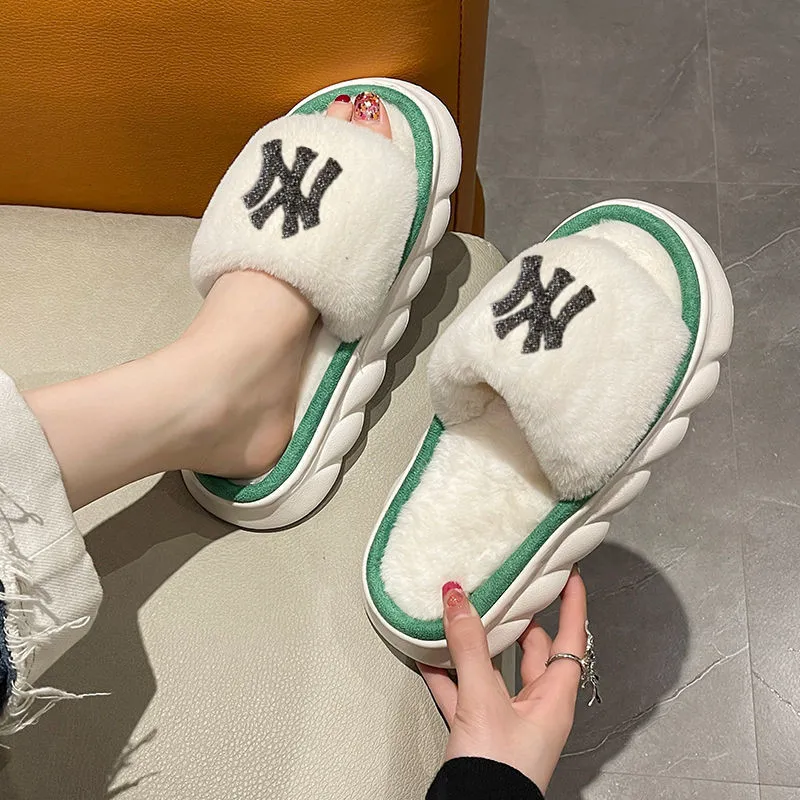 【Shoes】厚底スリッパ4色 Z7541