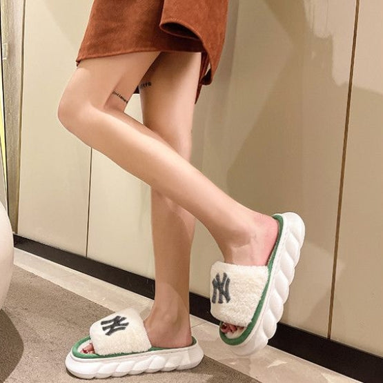 【Shoes】厚底スリッパ4色 Z7541