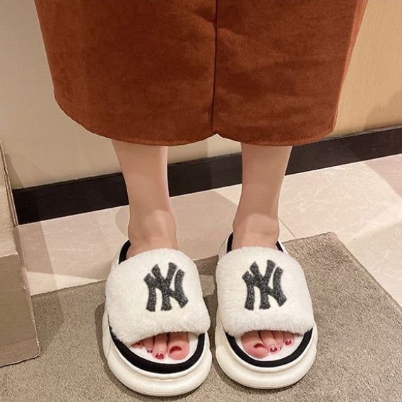 【Shoes】厚底スリッパ4色 Z7541