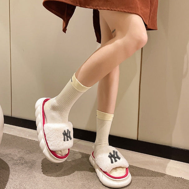 【Shoes】厚底スリッパ4色 Z7541