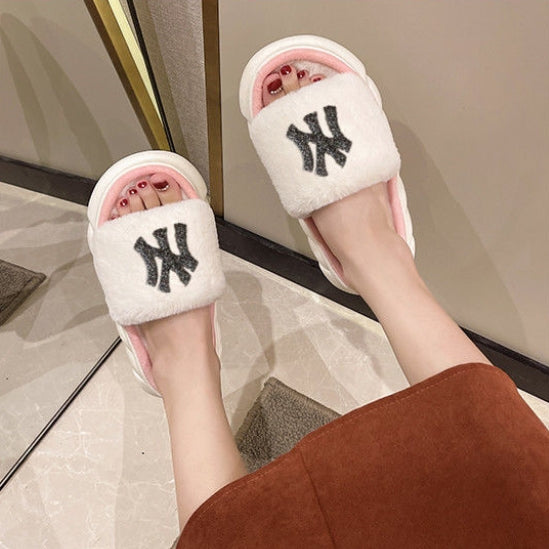 【Shoes】厚底スリッパ4色 Z7541