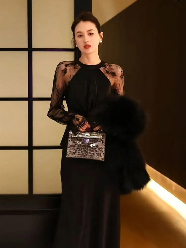 【Set】フェミニン2点セット ブラウス + スカート Z7558