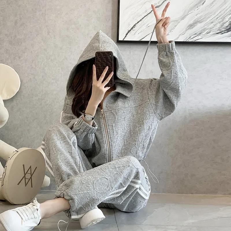 【Set】トップス +パンツ セット Z7649