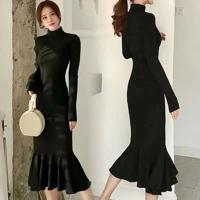 【Dress】マーメイドワンピース Z7672
