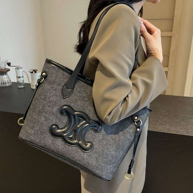 【雑貨】bigシルエット通勤バッグ Z7734