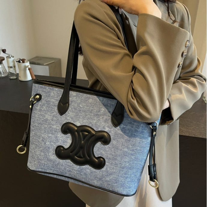 【雑貨】bigシルエット通勤バッグ Z7734