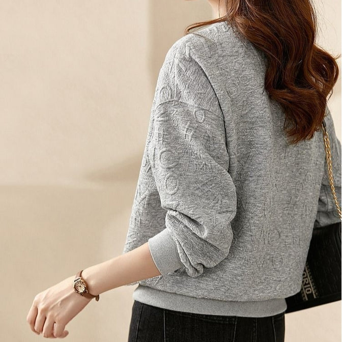 【Tops】立体ジャカードプルオーバー Z7765