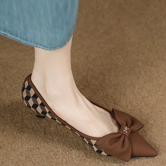 【雑貨】通勤ハイヒールシューズ2色 Z7814