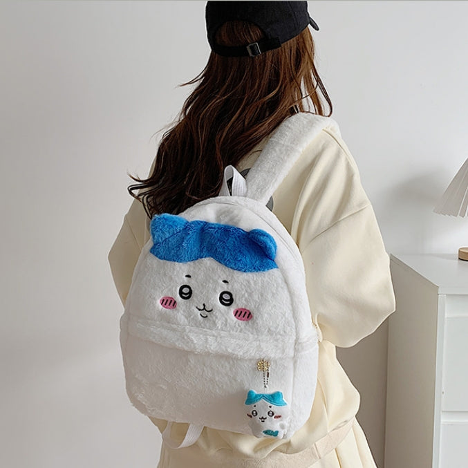 【雑貨】もこもこリュックサック Z7955