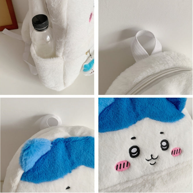 【雑貨】もこもこリュックサック Z7955