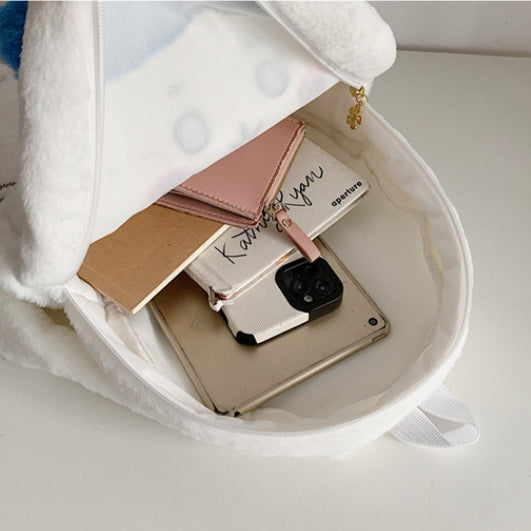 【雑貨】もこもこリュックサック Z7955