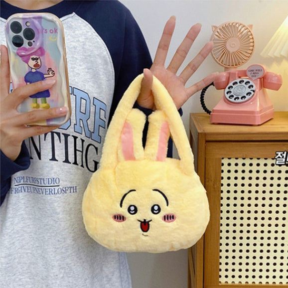 【雑貨】もこもこキャラクターバッグ Z7956