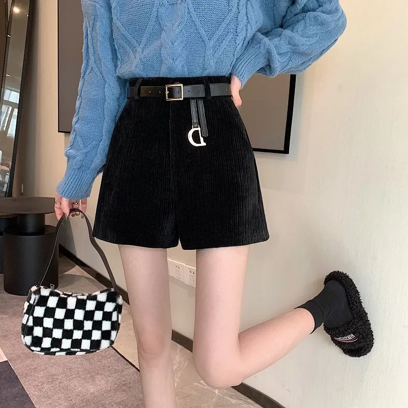 【Bottoms】ベルト付きショートパンツ Z7965