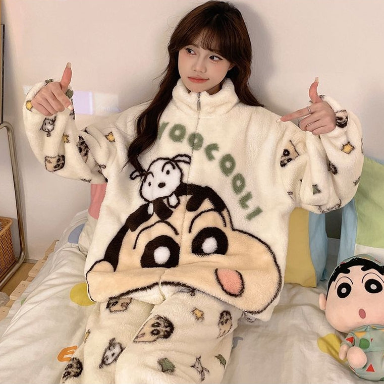 【Roomwear】厚手キャラクターパジャマ Z8020